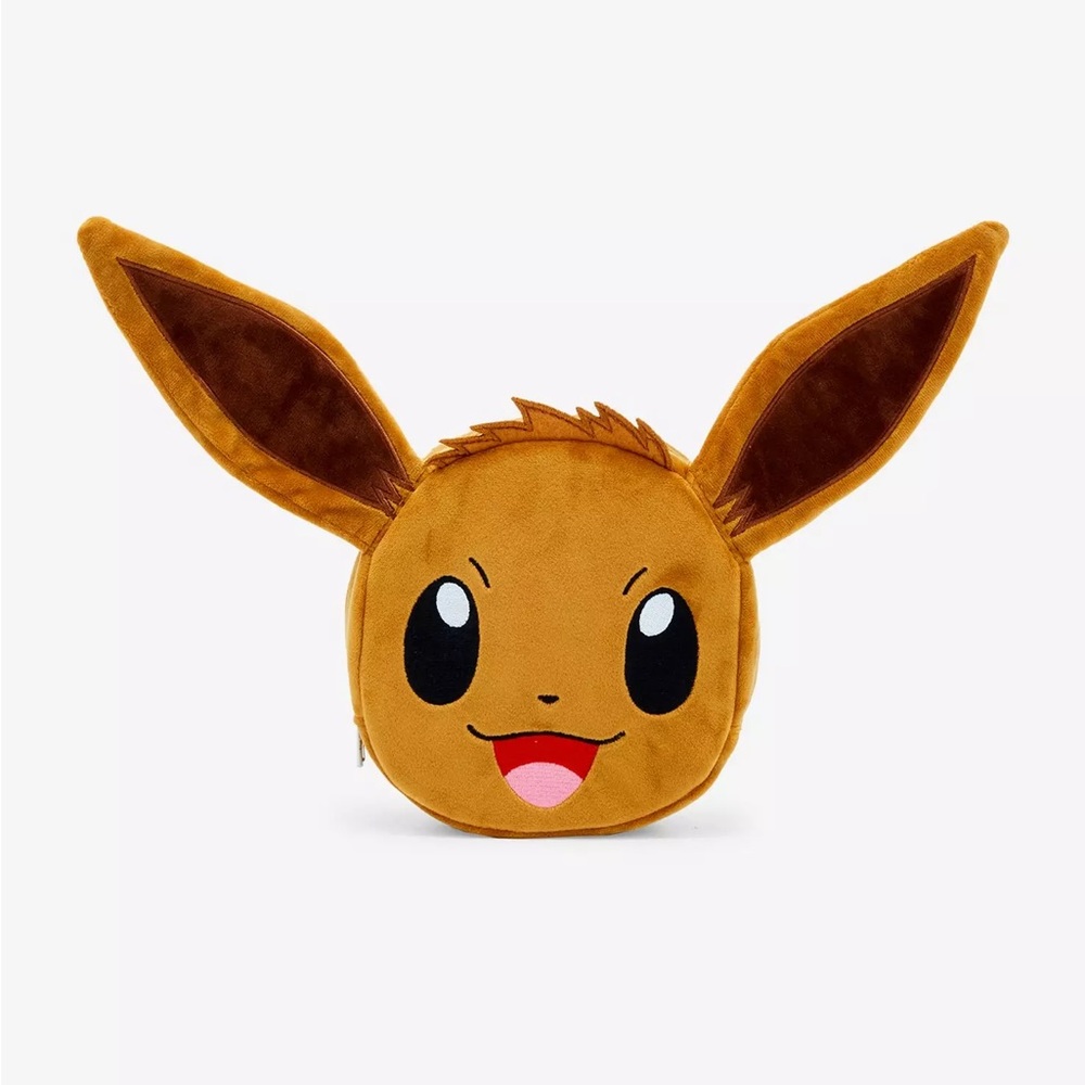 Pokemon Eevee Figural Makeup Bag Hot Topic